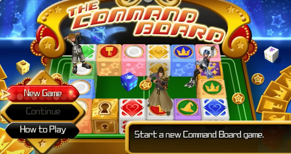 Birth By Sleep Command Board