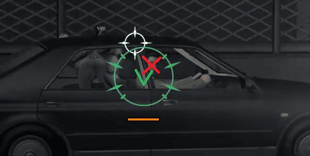 Yakuza Kiwami Shootout Aiming