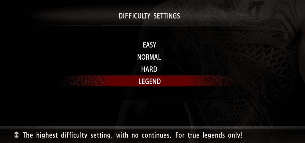 Yakuza Kiwami Legend Difficulty