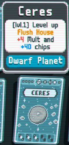 Ceres Planet Card Balatro